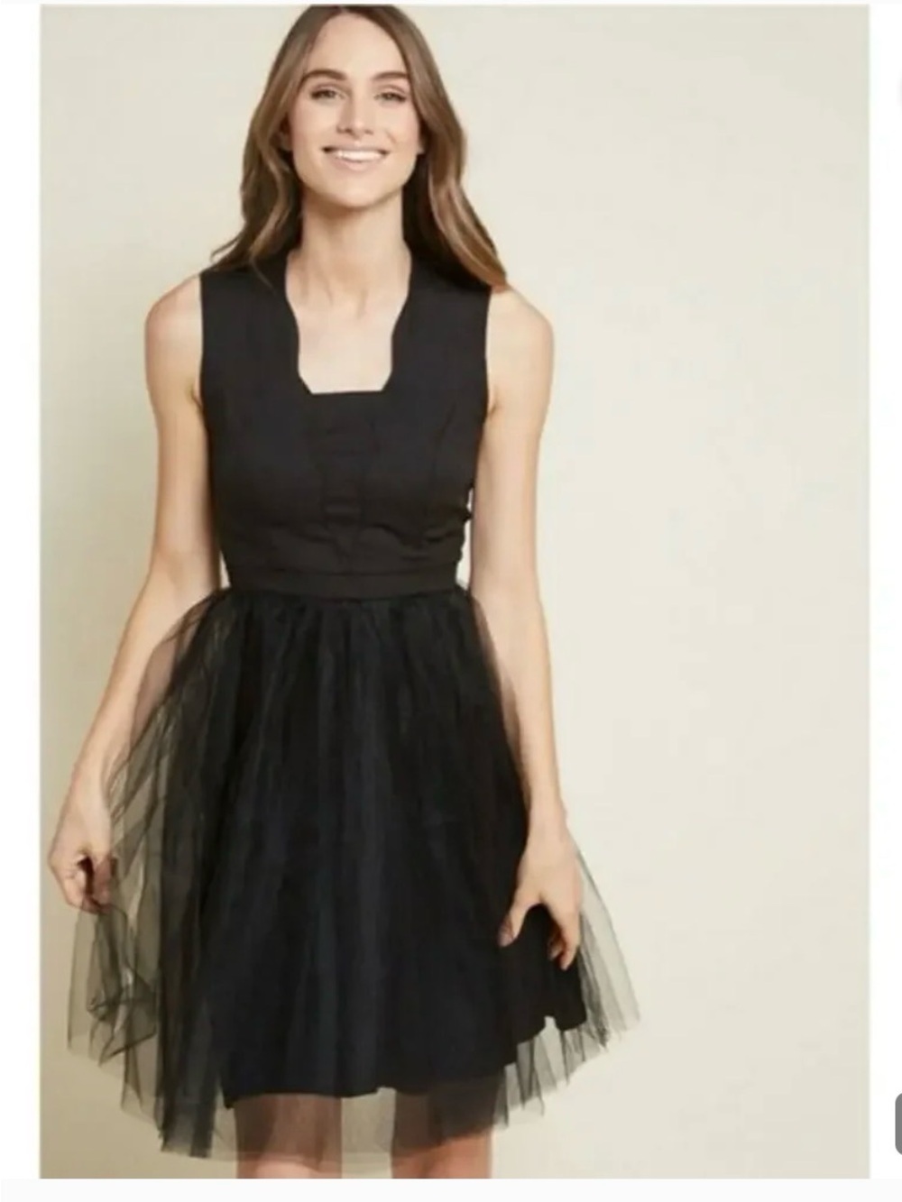 NWOT ModCloth Black Dress Size 8
